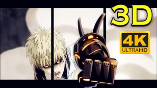 [4K Glasses-free 3D] Saitama vs Genos "One Punch Man"