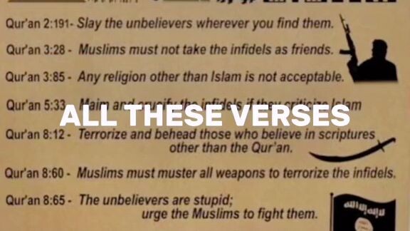 Clearing misinformation about verses of Al-Quran
