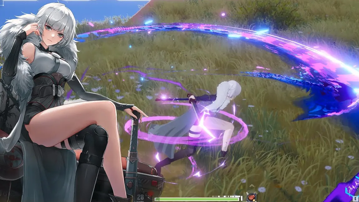 เกมเพลย์ Tower of Fantasy x Ling Cage Bai Yuekui (SSR)