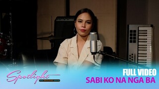 Hannah Precillas sings "Sabi Ko Na Nga Ba"