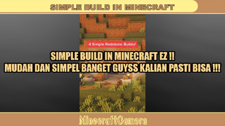 - SIMPEL BUILD DI MINECRAFT❓❓❗❗