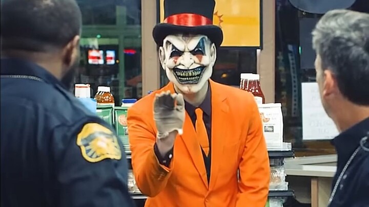 Spooky Halloween Clown