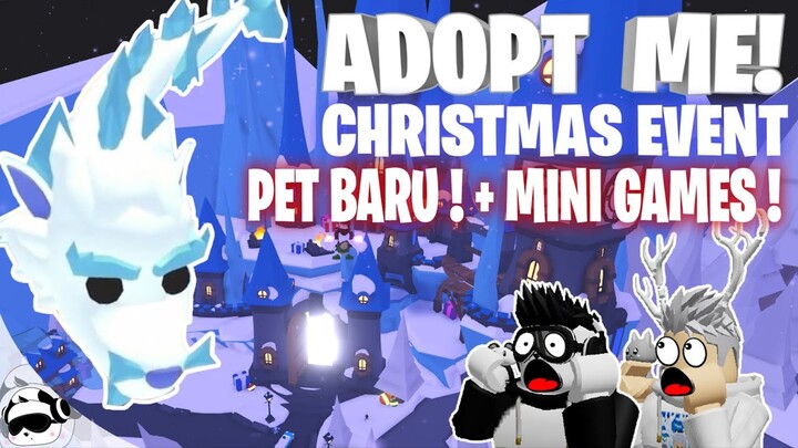 CHRISTMAS EVENT ADOPT ME! ft AKUDAV (Pet Baru + Mini Games) - Roblox Adopt Me Indonesia Gameplay