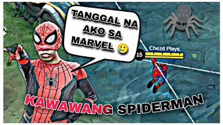 Moonton tanggapin niyo na si SPIDER-MAN 😩😂