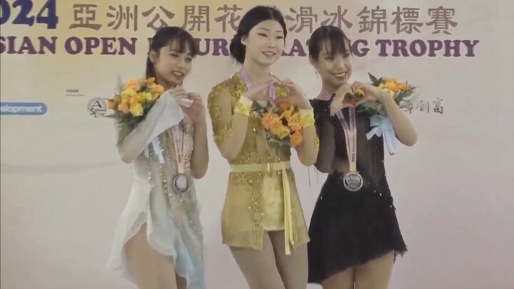 【24-25AO】Upacara Penghargaan Tunggal Putri Dewasa Selamat kepada An Xiangyi yang berhasil mempertaha