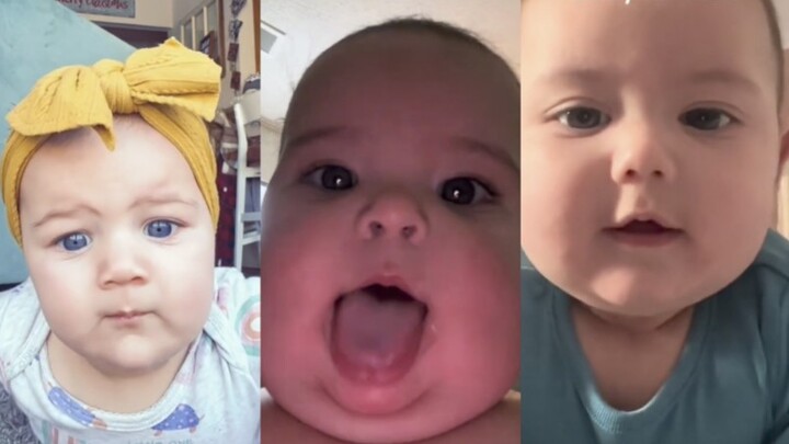 เทรนด์ฮิตบนติ๊กต็อก ให้ลูกน้อยนั่งจ้องโทรศัพท์ตามลำพังแล้วดูปฏิกิริยาของเขา แต่ละคนน่าเอ็นดูสุดๆ