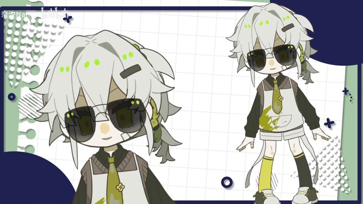 [Trưng bày mô hình Live2D] Kou Kou Man dễ thương và năng động