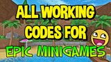 Roblox Epic Minigames Working Codes! 2022 February