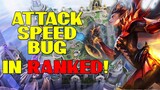 ATTACK SPEED BUG IN RANKED???