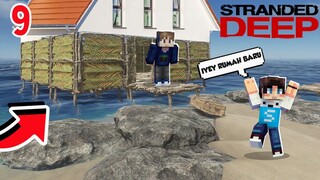 KITA BIKIN BASE DIATAS LAUT DI STRANDED DEEP !!! - Stranded Deep #9