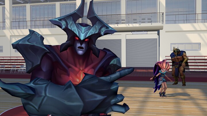Sword Demon: Were you looking at other girls just now?