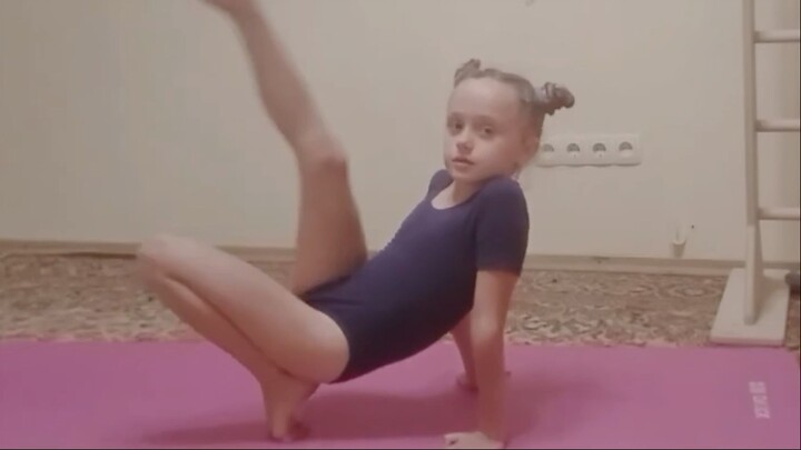 тренировка по художественной гимнастике дома продвинутый уровень #гимнастика