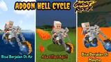 Mencoba Motor Ghost Rider Di Minecraft - Hell Cycle Addon MCPE