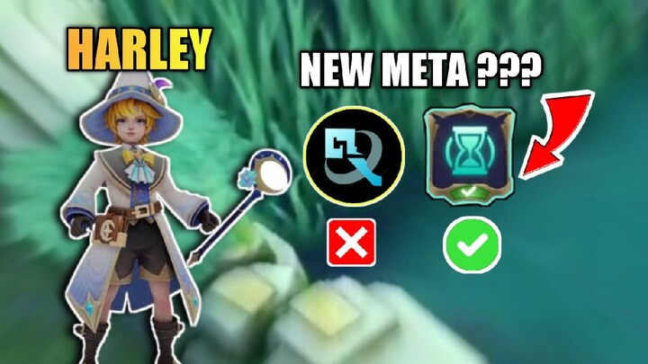 HARLEY NEW META BUILD USING SUPPORT EMBLEM AND ARRIVAL (FAST ITEM HACK)