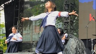Seishun wo Kirisaku Hado by Atarashii Gakko! dance cover stage compilation by Otona Gaki ⚡