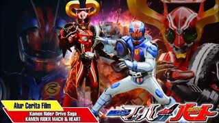 KAMEN RIDER HEART   MACH CHASER   Alur  Cerita Kamen Rider Drive Saga   Kamen Rider   Heart   Mach