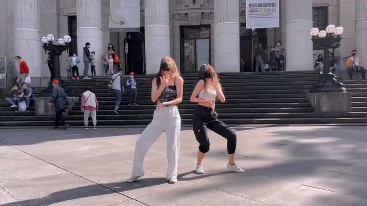 public places kpop dance