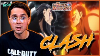 "THEY CLASH" Seven Deadly Sins Season 4 Episode 18 Live Reaction!