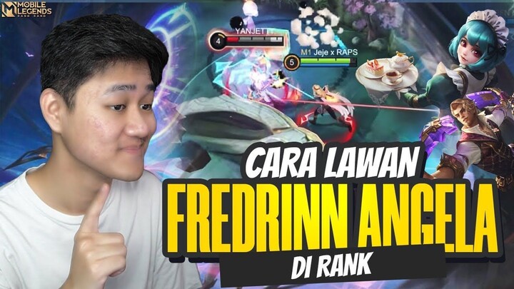 CARA LAWAN FREDRINN + ANGELA DI JUNGLER PAKE ASSASIN ! TIPS MENANG - Mobile Lege