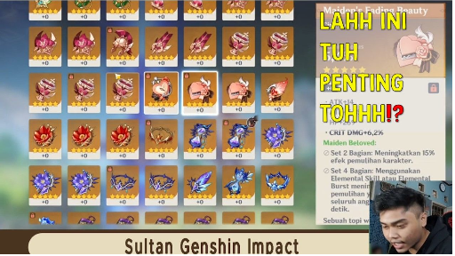 Daily Enchance Artifact - Genshin Impact Indonesia