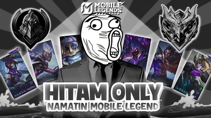 Mamatin Mobile Legend Tapi Hitam Only