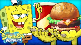 31 Ways to Deliver a Krabby Patty 🍔 | SpongeBob