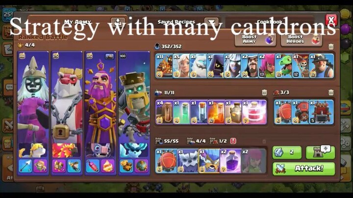 COC01 THIS IS BROKEN!! FURNACE + WARDEN Charge ~ MEGA STRONG AGAIN EVERY
