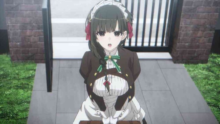 Anime Kimi wa meido sungguh berlatih keras MC ini untuk memberantas para musuh🔥😱( Lycris x AMV)#