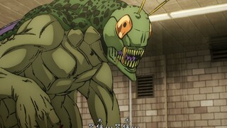 This locust monster doesn't seem very smart.