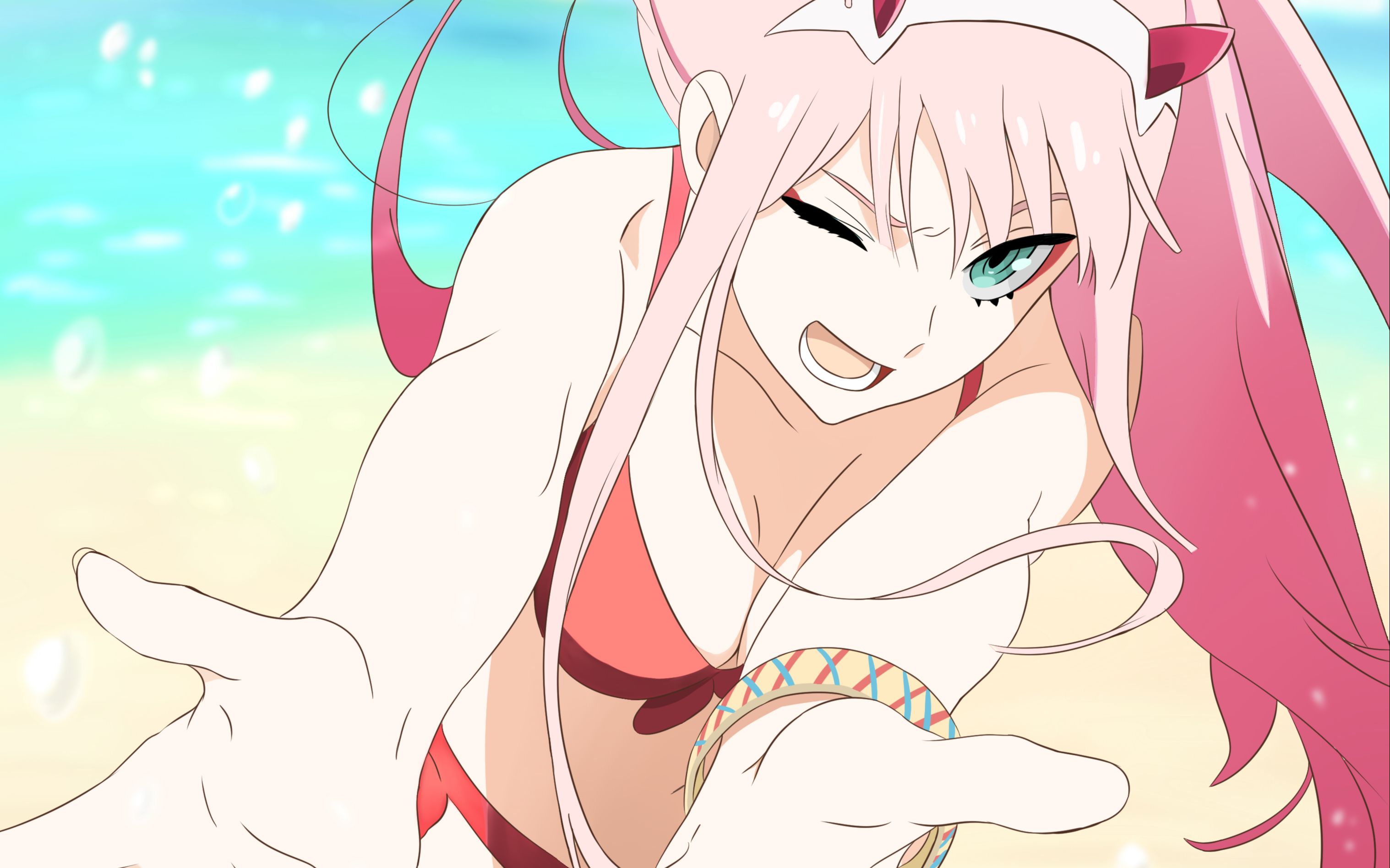 MAD]Anime Bathing Suit Scene Cut|BGM: 真夏のセツナ - Bilibili
