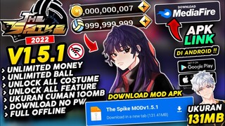 DOWNLOAD THE SPIKE MOD APK V.1.5.1 UNLIMITED MONEY & BALL TERBARU- UNLOCK ALL COSTUME & SEMUA FITUR!