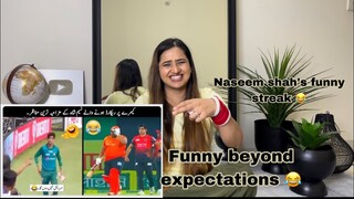 Indian Reaction On Naseem Shah’s Funniest Moments in Cricket | Sidhu Vlogs