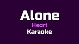 Alone - Heart [Karaoke Version] Esor Karaoke
