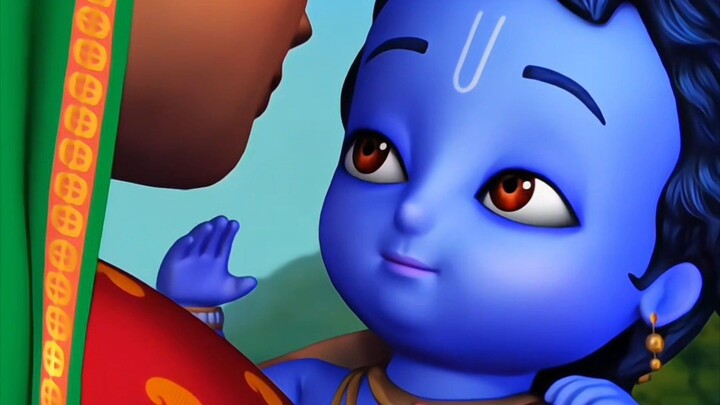 Little Krishna 🌸❤️ #littlekrishna #janmashtami