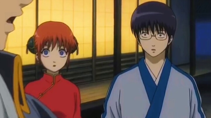 [Gintama] "His empty head, sticking to the ground"