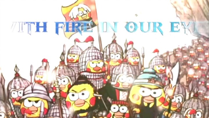 “Nhận mệnh giữa lúc gà bại trận, chấp lệnh trong cơn nguy khốn của gà.”