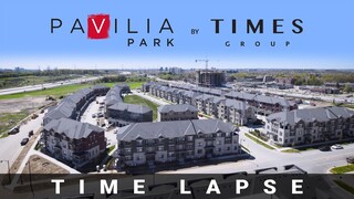 Pavilia Park Townhomes in Thornhill Construction Time Lapse