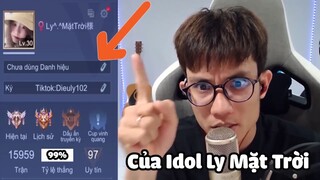 Đột nhập vào nick của idol Ly Mặt Trời và cái kết P1