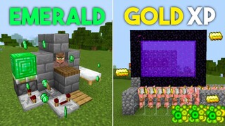 3 EASY Useful Farms For 1.17 Minecraft PE/Bedrock Edition | MCPE/PS4/XBOX/Switch/Windows |