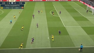 Dortmund vs Barcelona - Highlights Tất cả các bàn thắng Champions League (18-09-2019) - PES