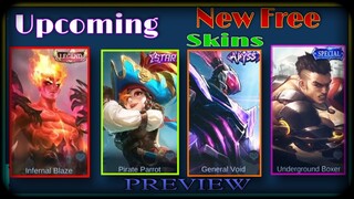 UPCOMING STARLIGHT SKIN & NEW FREE SKIN | VALIR LEGENDSKIN | ALPHA SUPER VILLAINSKIN | MOBILE LEGEND