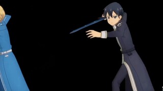 Teach you to reproduce the sword dance of Kirito in Sword Art Online III in 4 minutes (for cosplay, 