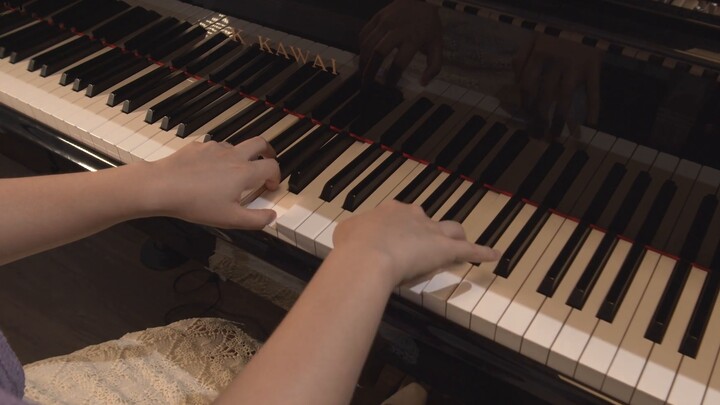 Lagu Tema Joe Hisaishi "Spirited Away" "One Summer's Day" Pertunjukan Piano Musim Panas-[FreyaPiano]