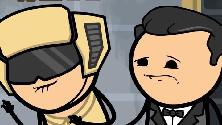 Cyanide Happy Show: Behind every super agent, there is a not-so-serious scientist!