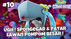 UGH ! SPONGEGAR & PATAR LAWAN POMPOM ! - SPONGEBOB SQUAREPANTS : THE COSMIC SHAKE INDONESIA (PART10)