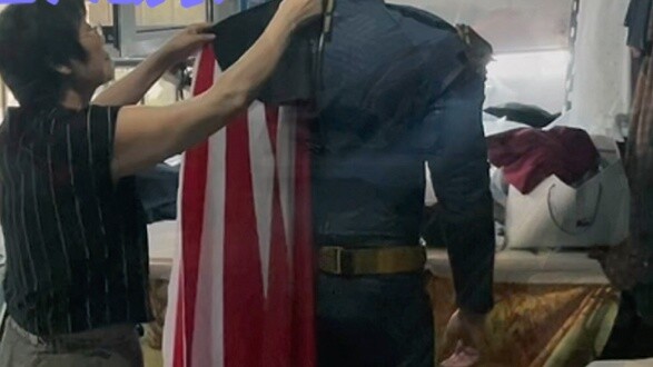 Who doesn't want to be a righteous, smiling blond superhero?