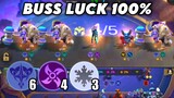 BUSS LUCK 100%.!! EARLY MINOTAUR.!! MAGIC CHESS MOBILE LEGENDS