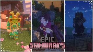 Epic Samurai's (Minecraft Mod Showcase) | New Weapons, Armor & Mobs | Forge 1.18, 1.19 & 1.20