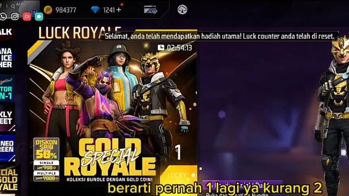 Bundle Gold royale keren?