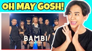 Maymay Entrata | BAEKHYUN 백현 - 'Bambi' 밤비 - Dance Cover | REACTION VIDEO